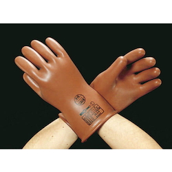 EA640ZD-5 | ［フリー］ 低圧用絶縁薄手ゴム手袋（直流750V） | エスコ 