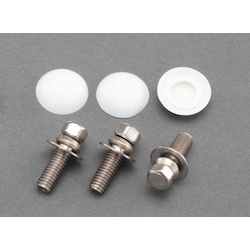 普通自動車用 ナンバープレート盗難防止ボルト 3コ エスコ Misumi Vona ミスミ