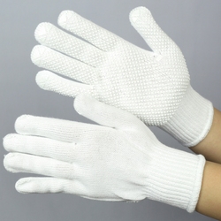 作業手袋 すべり止め やわらか軍手 FT-3104 白 綿 | 布施商店 | MISUMI 