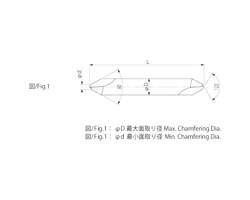 60SPCL2.5-8TICN | ＨＳＳ ＳＰセンター ６０゜ 左刃 ＴｉＣＮ