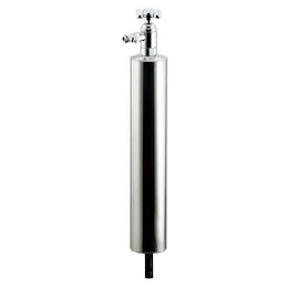 624-083 | カクダイ 上部水栓型ステンレス水栓柱(ショート型 