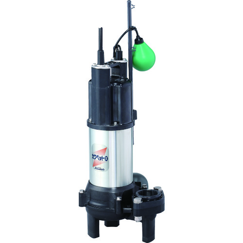 排水用樹脂製水中ポンプ（汚物用） 自動型 型番：WUO4-406-0.25TL