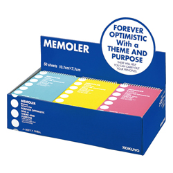ﾒ 300ﾂﾒ ポケットメモ Lt メモラー Gt 詰合せ 青 ピンク 黄 各10冊 メ 300ツメ コクヨ Misumi Vona ミスミ