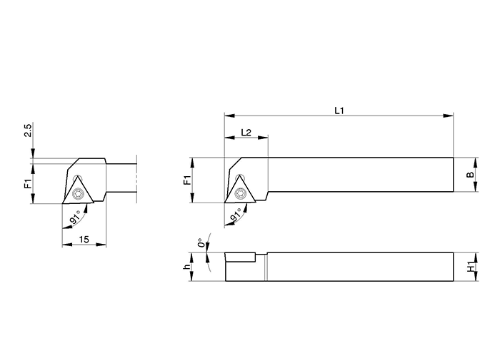 スモールツールホルダ STGC（P）型（外径加工）