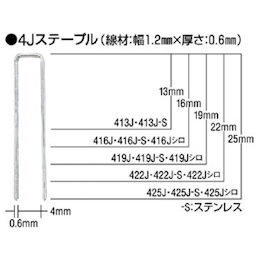 1016j S ステンレスステープル 肩幅10mm 長さ19mm マックス 文具 Misumi Vona ミスミ 451 6575