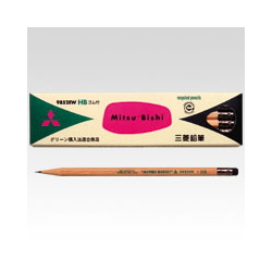 消しゴム付き鉛筆 リサイクル Hb 三菱鉛筆 Misumi Vona ミスミ