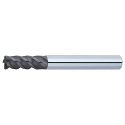 MRC series carbide radius end mill 4 flute / 45 ° twist / Short