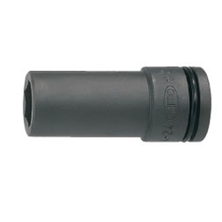 インパクトレンチ用 ソケット（ロングタイプ） 差込角19.0mm