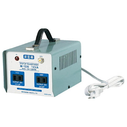100V昇圧器ハイパワー 型番：M-EK20