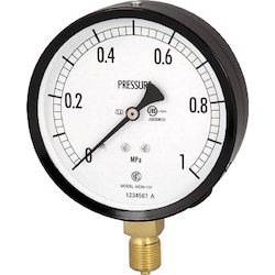 普通形圧力計（φ60、立形A枠、接液部：一般用、性能：一般） | 長野 
