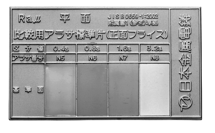 RAMK | Ra用アラサ標準片 | 日本金属電鋳 | MISUMI-VONA【ミスミ】