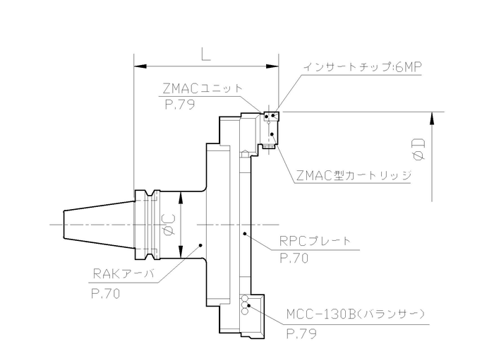 ミツビシマテリアル NC用ホルダー A32SPTFNR16 - 4