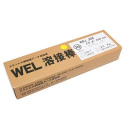WEL-308-2.6-2.5 | ステンレス鋼用鋼被覆アーク溶接棒 WEL 308 | 日本 ...