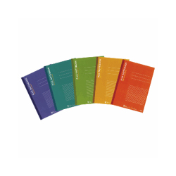 No 4as 10cp カラーアソートノートa罫 5色混色 10冊 プラス Misumi Vona ミスミ