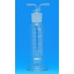 透明摺合せガス洗浄瓶500ml用 中管 ガラスフィルターG-1/G-2付 | 三商 