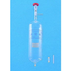 31-0533 | 大気ガス採取用真空瓶 500ml ﾀｲｷｶﾞｽｻｲｼｭﾖｳｼﾝｸｳﾋﾞﾝ 500ML