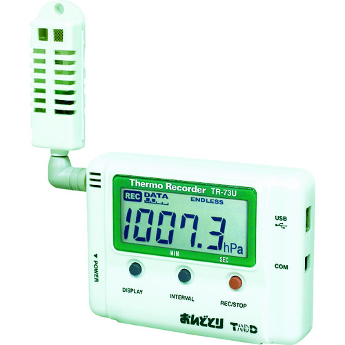 温度・湿度・大気圧データロガー“おんどとり” (TR-73U)