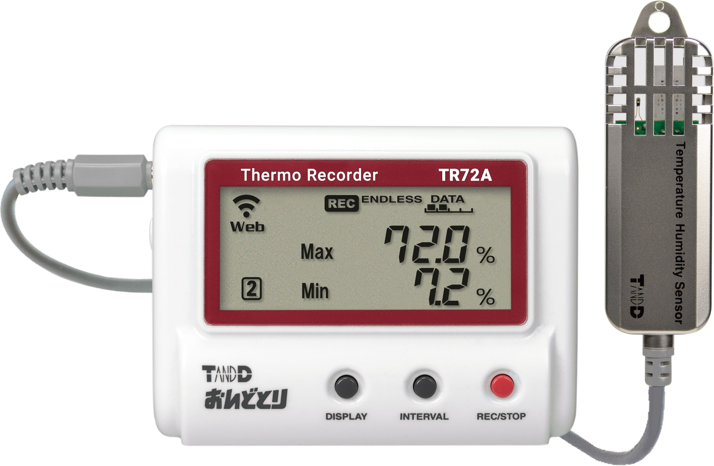 【サイズ交換ＯＫ】 TD 温度データロガー MCR-4TC