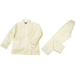 TPC-F-LL | 不織布使い捨て保護服 フード付ジャンパー ホワイト 