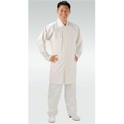 TPC-F-LL | 不織布使い捨て保護服 フード付ジャンパー ホワイト