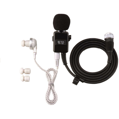 TOA WF180  マイクイヤホン WF-180 | TOA マイクイヤホン ﾄﾗﾝｼｰﾊﾞｰ | TOA | MISUMI(ミスミ)