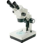 ズーム式実体顕微鏡 照明付（6.5～45倍・13～90倍）