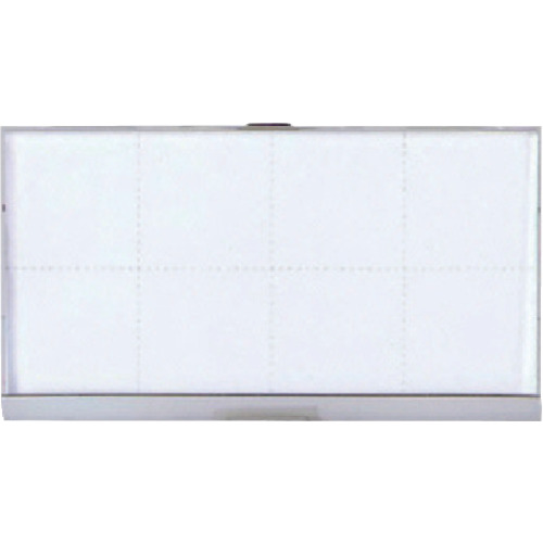 ユニット U型名札 中紙入 ワニピン付 5個1組 アクリル 25x50 ユニット Misumi Vona ミスミ