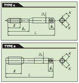 スパイラルタップ左ねじ用 SP（LH）（N-SP（LH）） | 彌満和製作所 