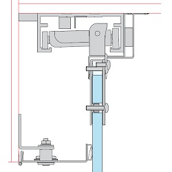 ハイスライドドア レールセット スリーナイン島野 Misumi Vona ミスミ