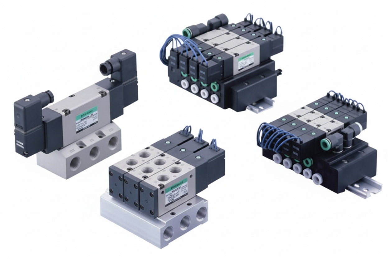 単体バルブ  パイロット式5ポート弁 4KB1～4シリーズ