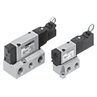 小形4ポート2位置直動形電磁弁 VA01／PSC24 | クロダニューマティクス 
