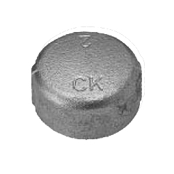 CK継手 ねじ込み式可鍛鋳鉄製管継手 キャップ | シーケー金属 | MISUMI-VONA【ミスミ】