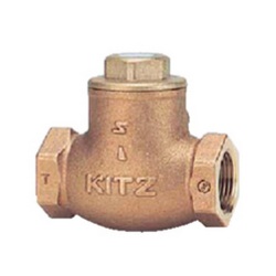 給水用 鉛フリー キーパロイ製 JIS規格品 10K スイングチャッキバルブ