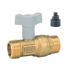 給湯器用チャッキ弁内蔵型給水ボールバルブ S23N