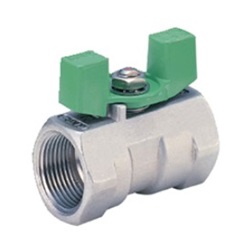 【禁油処理品】ステンレス鋼製汎用600型ボールバルブ ねじ込み（蝶形ハンドル・SCS14A）