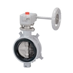 バタフライバルブ アルミ製 BJシリーズ（ショートネック） 横形ギア