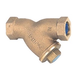 鉛フリーキーパロイ製給水用コアコートバルブ Y形ストレーナ