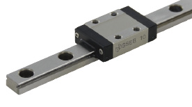 Miniature Linear Guides - Standard block, available with constant lubrication unit.