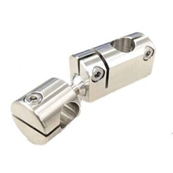 ステンレス3次元ブラケット 水平取付