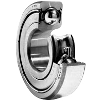 深溝玉軸受 内外輪材質:スチール シールド素材・形状:開放型 外輪タイプ:フラット (6010)