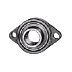 ASPFL207 | 鋼板製ひしフランジ形 軸穴径:Φ35 軸受内径形状:円筒穴止 