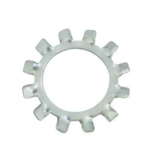 歯付き座金 外歯形（三価ホワイト）