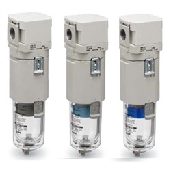 圧縮空気清浄化フィルタ 二次電池対応 25A-AFF-D・AM-D・AMD-Dシリーズ