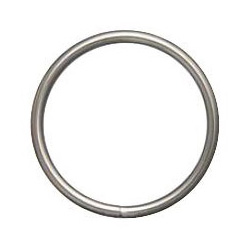 Iwr16 18 ﾆｯｹﾙ ダブルリング 二重リング 鉄 ニッサチェイン Misumi Vona ミスミ