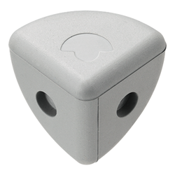 コーナーバンパー（ねじ止めタイプ）C-30-CBN C-30-CBN-30-30