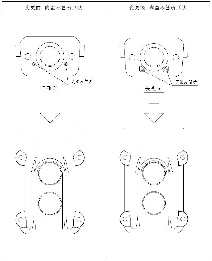 パトライト(春日電機)ホイスト用押ボタン開閉器(電動機間接操作用)6点ボタン COB83-A18 - 2