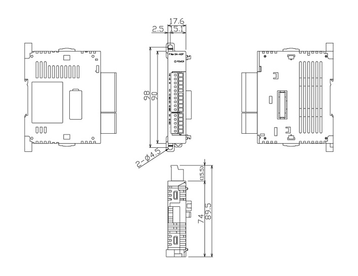 ☆新品☆ MITSUBISHI PLC FX2N-2DA アナログ出力/DA変換 複数有 (即発送可)