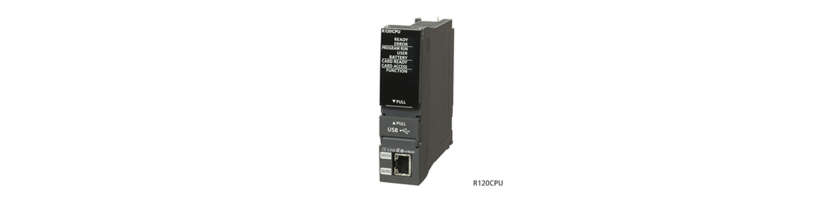 三菱電機 R32CPU MELSEC iQ-Rシリーズ シーケンサCPUユニット プログラム容量:320Kステップ 基本命令処理時間(LD X0):0.98ns - 1