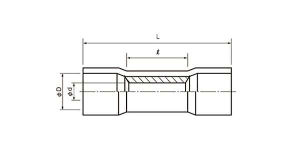 銅線用絶縁被覆付圧着スリーブ（P形） | ニチフ端子工業 | MISUMI-VONA 