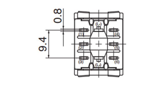 MLW-3022の外形寸法図3